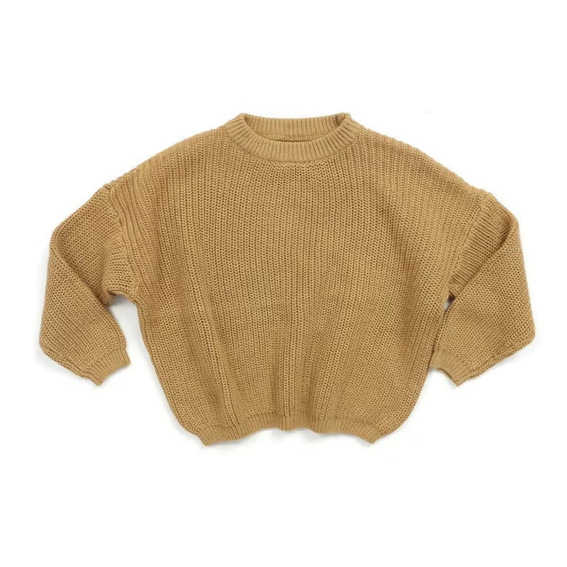 Personalised Hand-Knit Baby Sweater