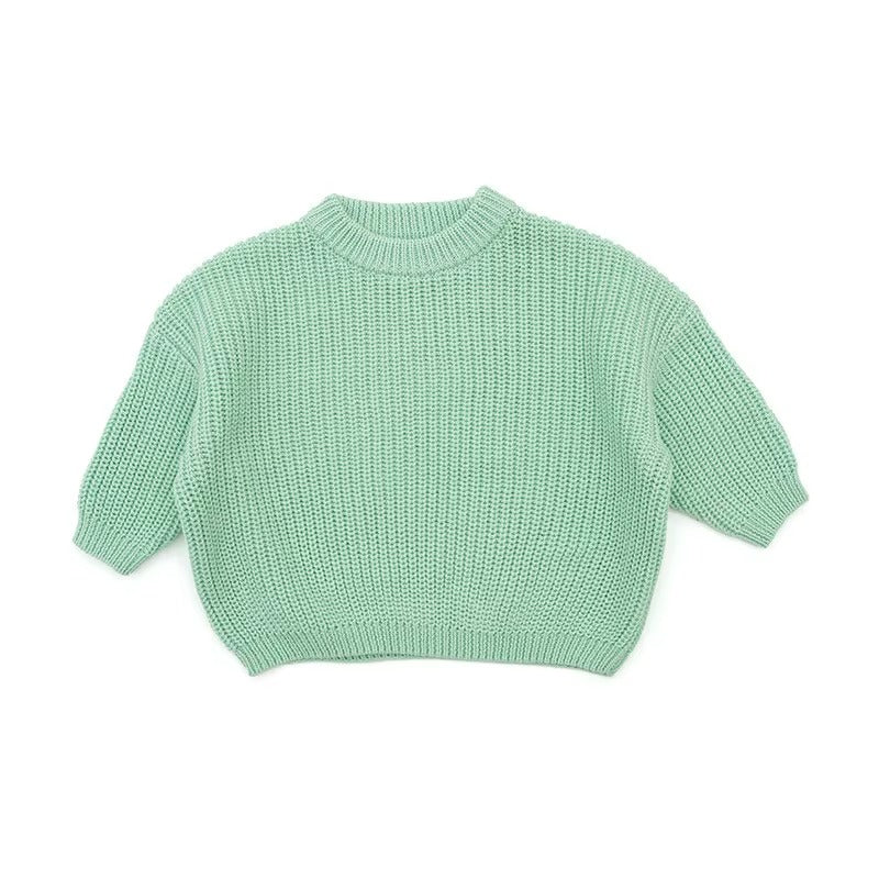 Personalised Hand-Knit Baby Sweater