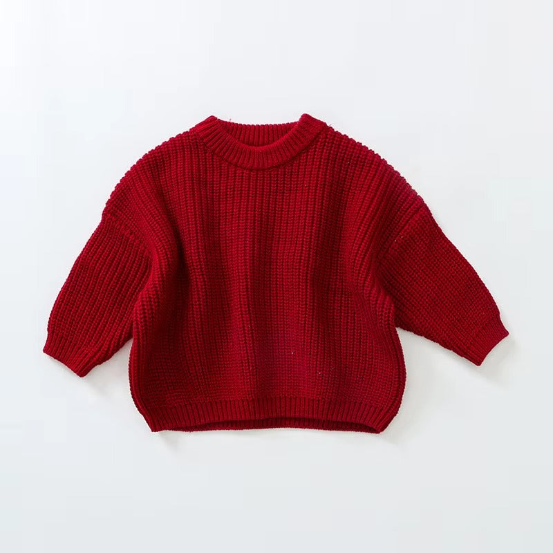 Personalised Hand-Knit Baby Sweater